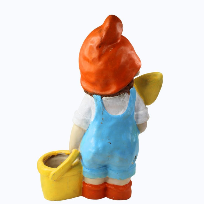 Wonderland Resin Boy with Planter|Pots for Garden Decor |Garden pots and planters|Balcony Decoration|