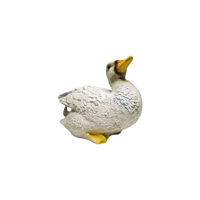 Wonderland (White) Duck Statues, Made of Resin Statue for Garden Decoration, Home Decor, Balcony Decoration, Gift, Gifting