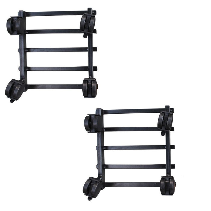 Heavy duty adjustable plant caddy wheels, mobile flower pot stand, rolling planter trolley, floor protection base, indoor outdoor plant mover