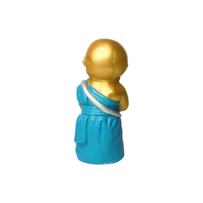 Wonderland coloured laughing buddha statue ( Style 1) | home décor and gift items| monk statue