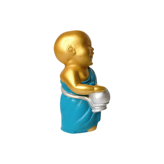 Wonderland coloured laughing buddha statue ( Style 1) | home décor and gift items| monk statue