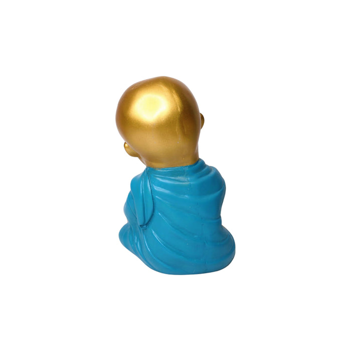 Wonderland coloured laughing buddha statue ( Style 3) | home décor and gift items | monk statue