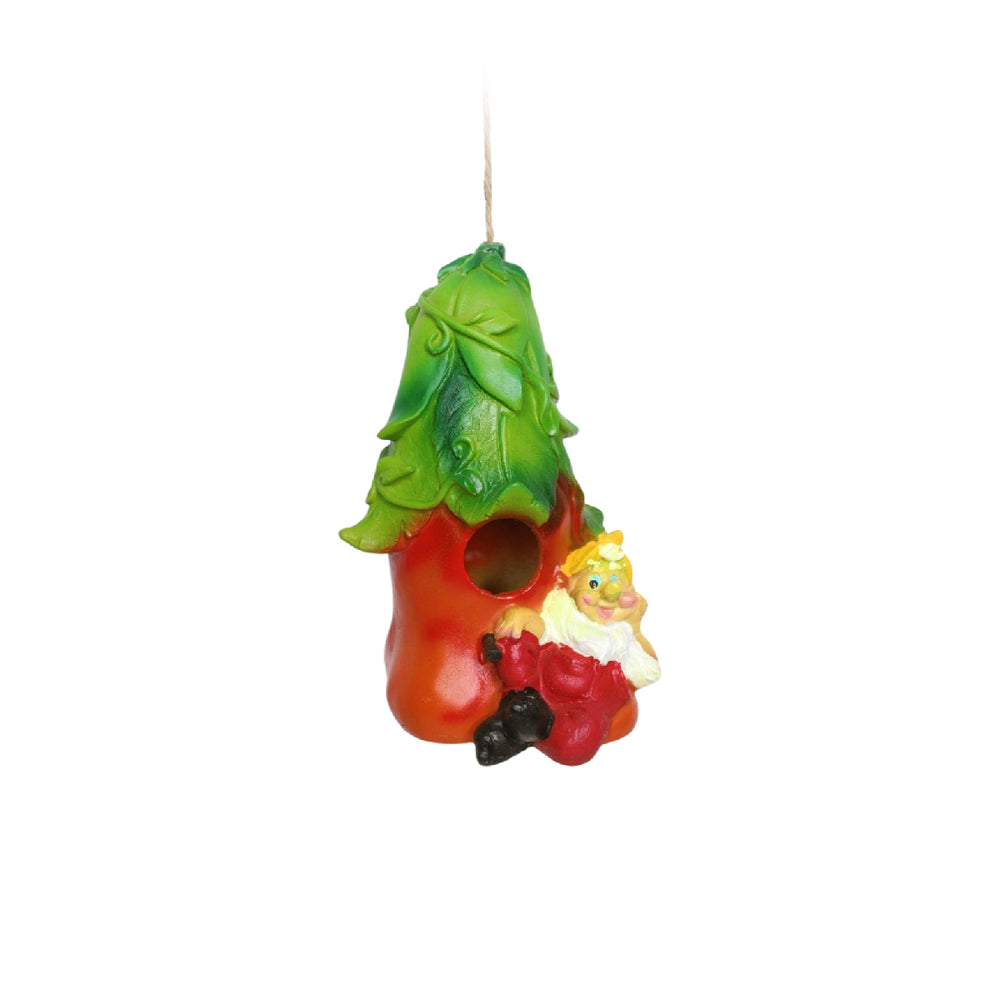Brinjal house with gnome
