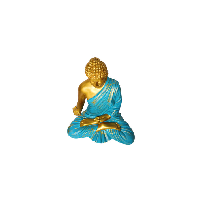 Wonderland coloured laughing buddha statue ( Style 5) | home décor and gift items  | monk statue