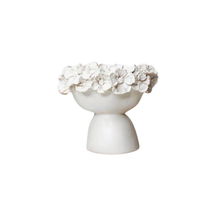 Wonderland resin white girl shape planter| home décor and gift items