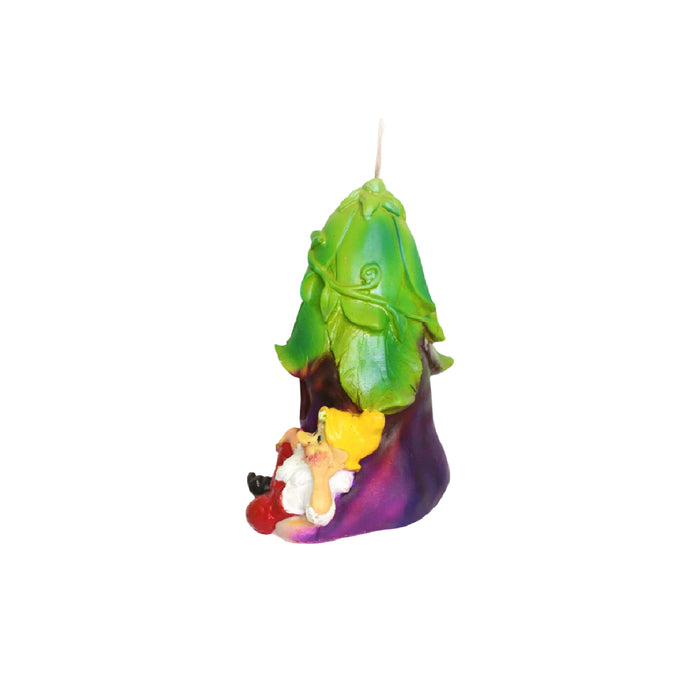 Wonderland Brinjal house with gnome | hanging outdoor décor items