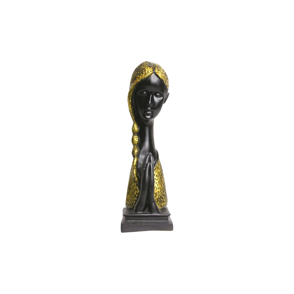 Style 1 Namaste Folded Hands Lady statue for home decor, home decoration, gift, gifting
