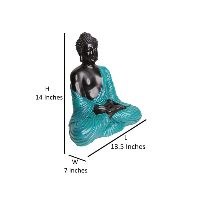 Wonderland Buddha in Samadhi pose statue for home decor, home decoration, gift, gifting