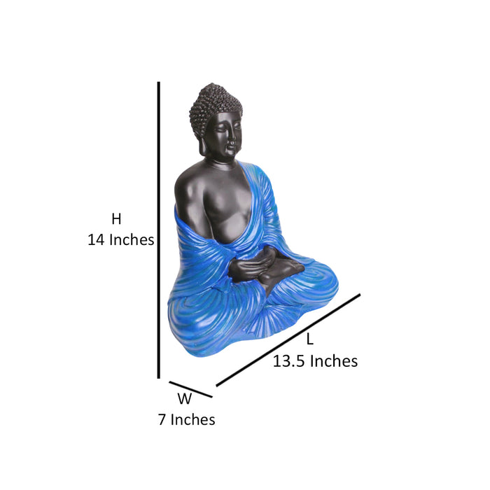 Wonderland Buddha in Samadhi pose statue for home decor, home decoration, gift, gifting