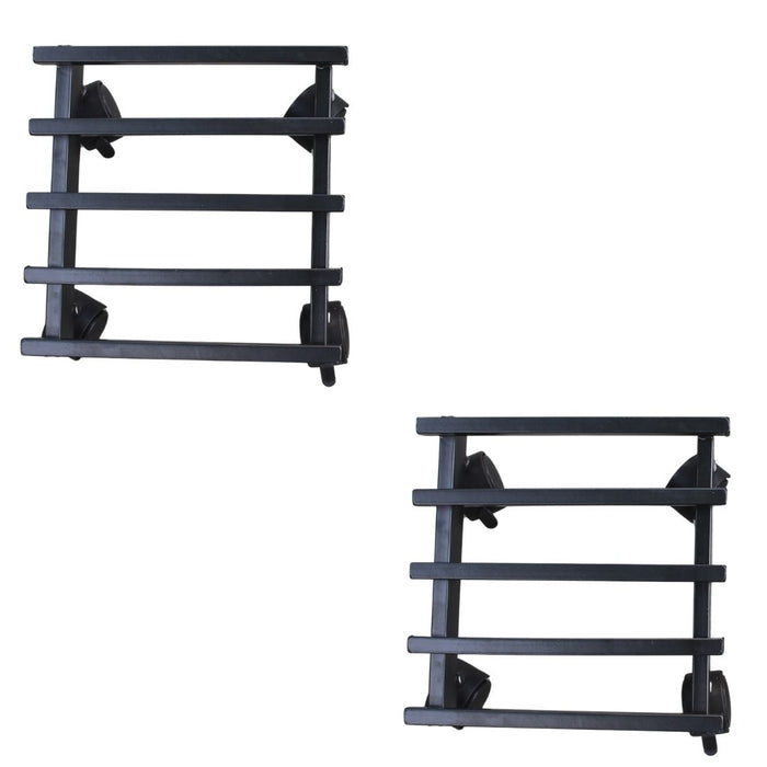 Wonderland Heavy Duty Adjustable Plant Caddy with Wheels | Mobile Plant Stand Trolley for Indoor & Outdoor Use | Flower Pot Mover and Floor Protector