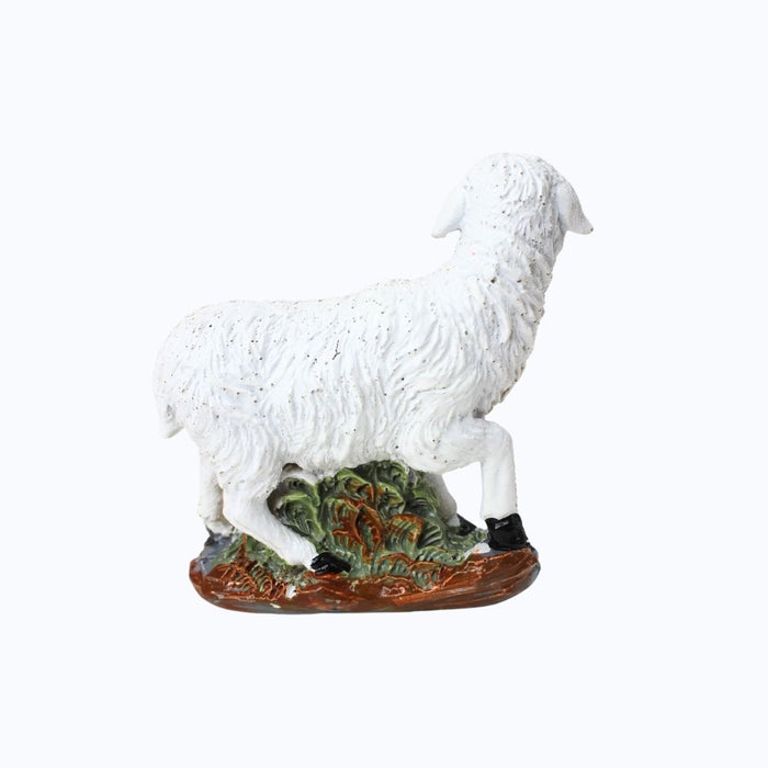 Wonderland Decorative White Lamb Figurines (Set of 2)