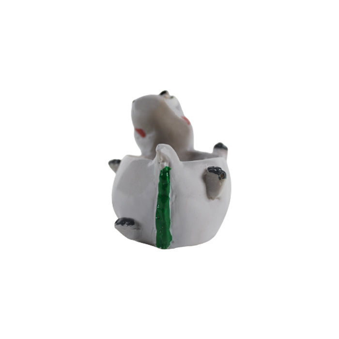 Wonderland Resin Alligator with Bucket (Grey)