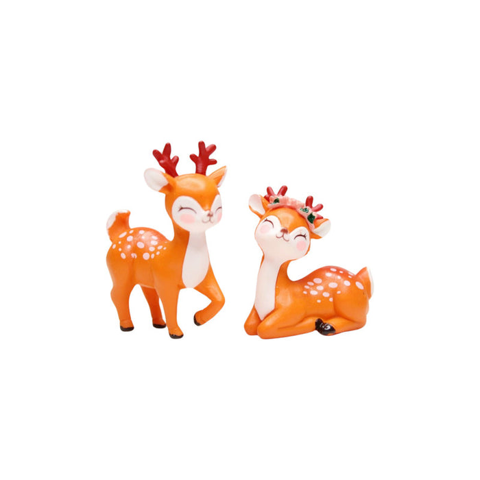 Wonderland imported miniatures ( pack of 4 ) deer