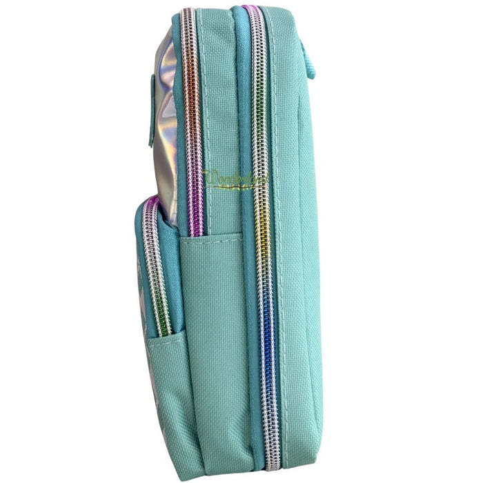 Kawaii Capybara Pencil Case – Multi-Compartment Stationery Pouch with Clear Window & Pastel Aesthetic
