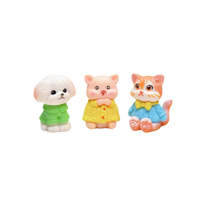 Wonderland imported miniatures ( pack of 6 ) kitty