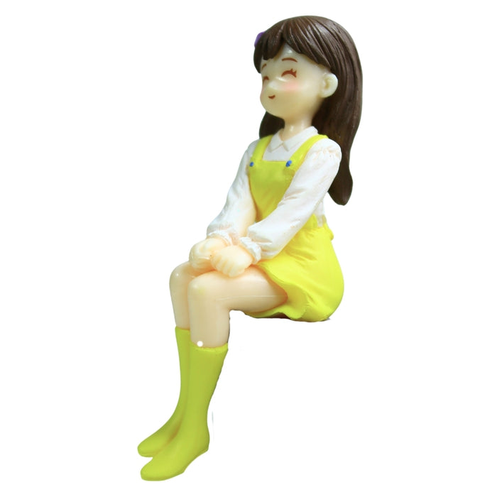 Wonderland (Set of 4 Sweetheart Dolls Home, Car and Office Decor Figurine (Multicoloured)