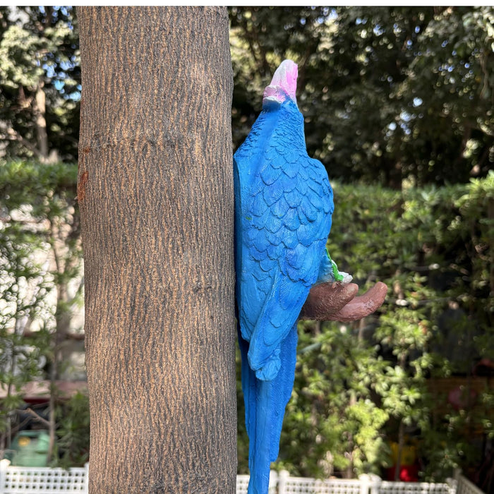 Wonderland Colorful Parrot  Decoration for Garden or Yard | Figurine statue for Lawn Décor Accessories