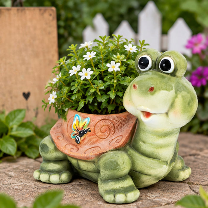 Turtle Planter for Home, Balcony and Garden Decorartion