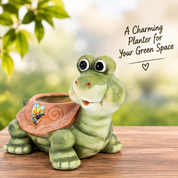 Turtle Planter for Home, Balcony and Garden Decorartion