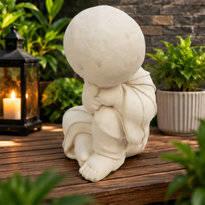 Big Monk B ((Buddha Statue, Monk Statue, Feng Shui Items and Zen Garden)