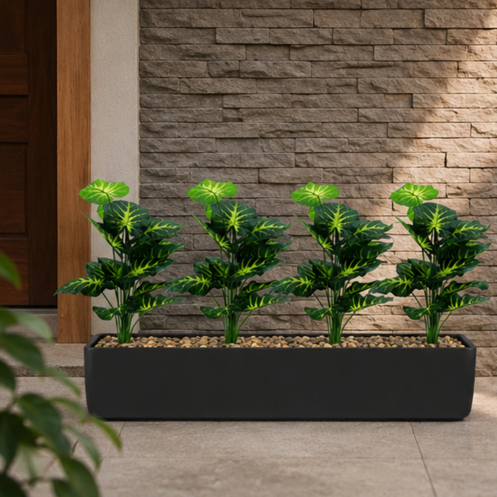 4 Artificial Pothos Bush -(4 Pack) (Pot not included)