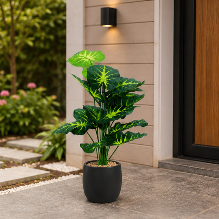 4 Artificial Pothos Bush -(4 Pack) (Pot not included)