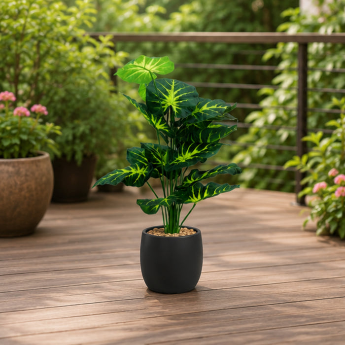 4 Artificial Pothos Bush -(4 Pack) (Pot not included)