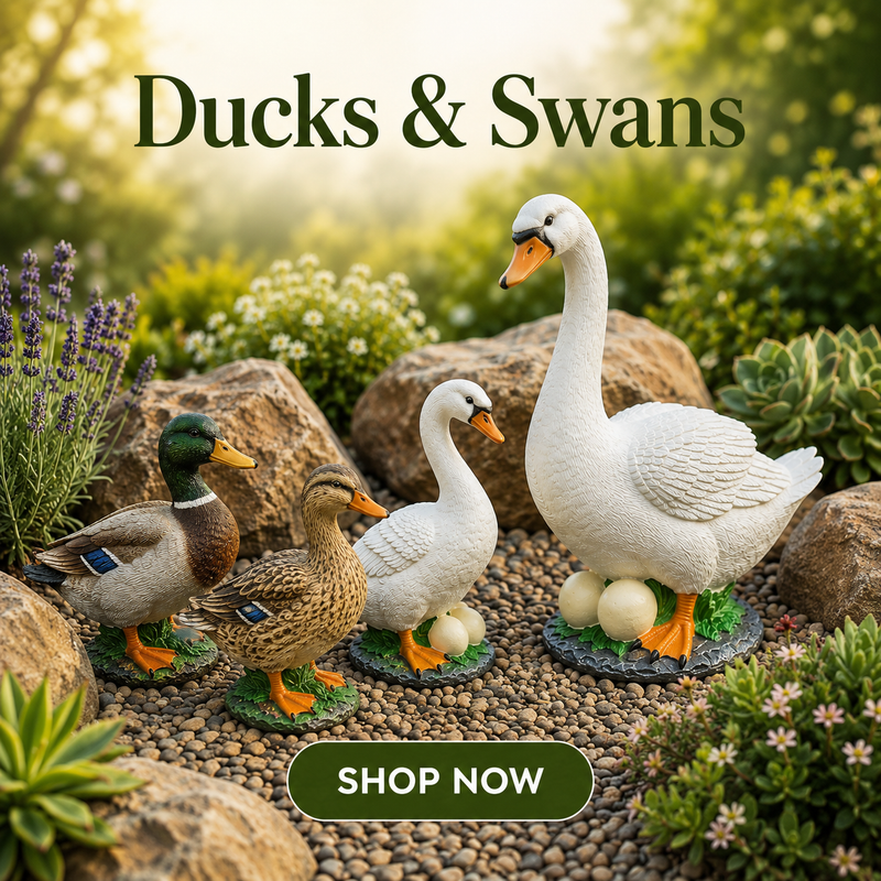 Bird garden decor figurines by Wonderland