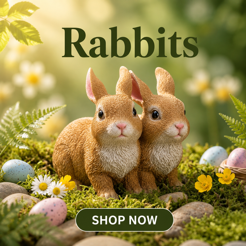Rabbit garden decor figurines by Wonderland