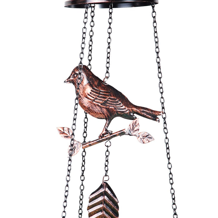 Imported Metal wind Chime with Bird