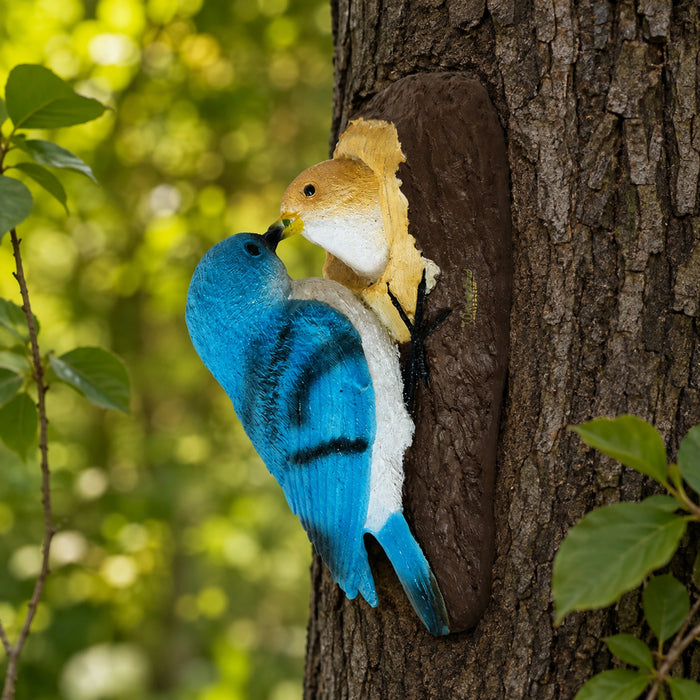 Wall/Tree Hanging Robin bird on Tree Garden Decoration