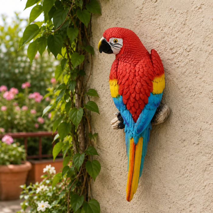 Wall/Railing Hanging Parrot Decoration (for Wall Hanging)