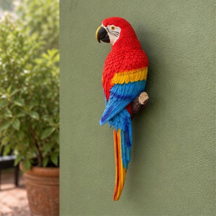 Wall/Railing Hanging Parrot Decoration (for Wall Hanging)