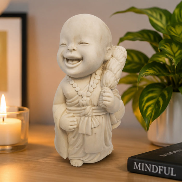 Standing Baby Monk (Buddha Statue, Monk Statue, Garden Statue