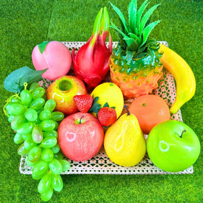 Wonderland Assorted Decorative Artificial Fruit Basket