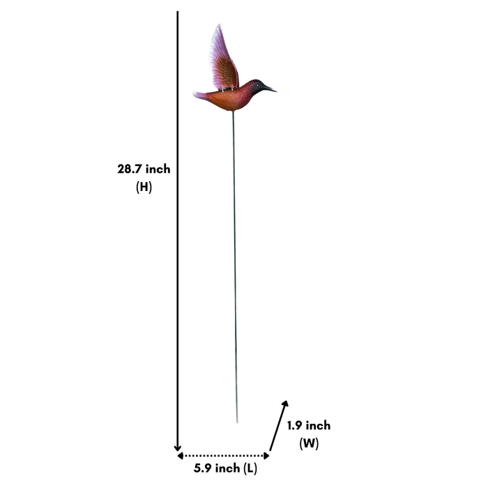 Hummingbird Garden Stakes – Set of 2 or Set of 4