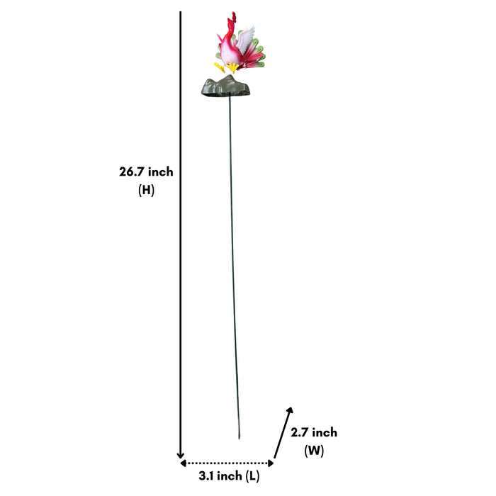 Peacock Garden Stakes – Set of 2 or Set of 4