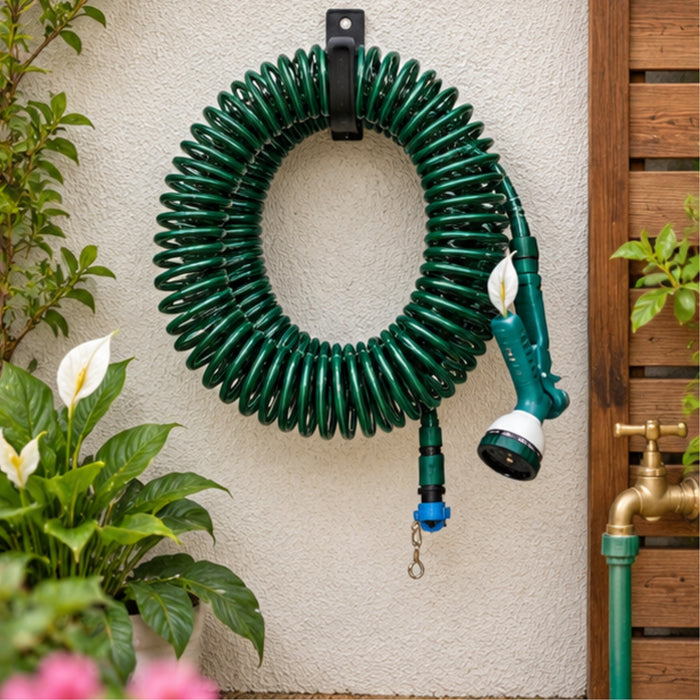 30M/100 Feet Coil Hose with 7 feature