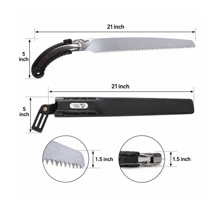 Chan Long 350Mm Saw Silver And Black