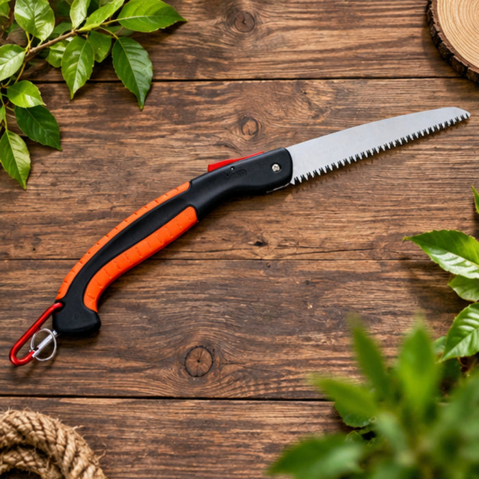 Japanese Hand Saw : Zact - Fs - 2100 Saw (Orange And Black)