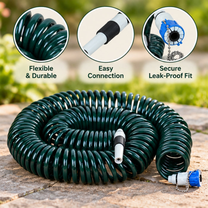 30M coiled Hose Pipe
