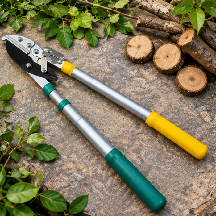 Garden tools : Heavy Duty Ratchet Telescopic Anvil Lopper | Cuts upto 1.7 inch thick