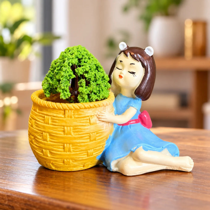 Dream Girl Succulent Plant Pot for Home Decor