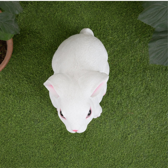 Ears Down Big Rabbit Statue for Balcony and Garden Decoration