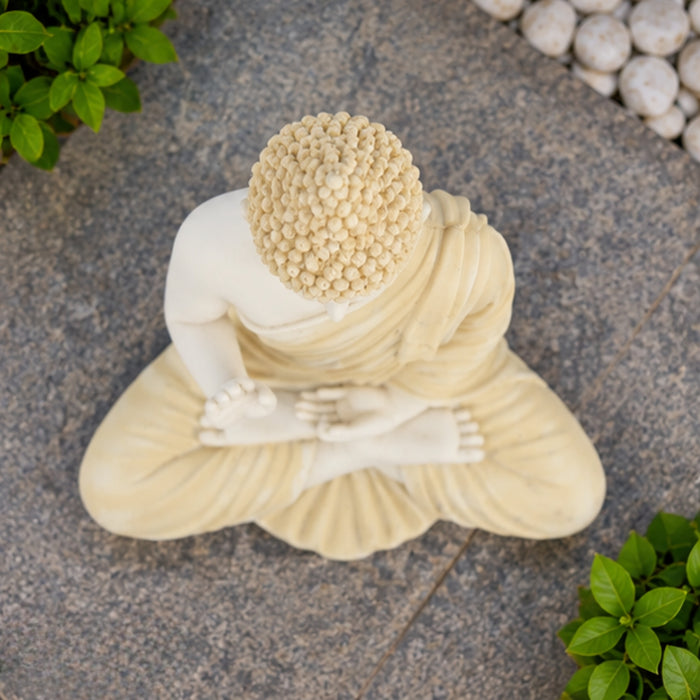 Resin 14 '' Buddha (Beige), buddha