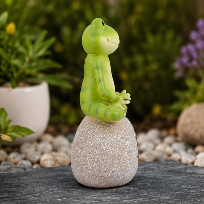 Frog Statue for Balcony and Garden Decoration