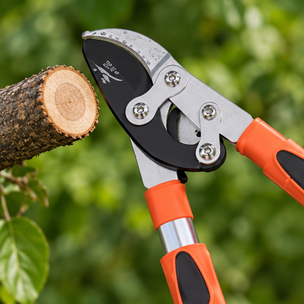 Heavy-Duty Extendable Bypass Lopper with Ergonomic Grips – Branch & Stem Pruning Tool