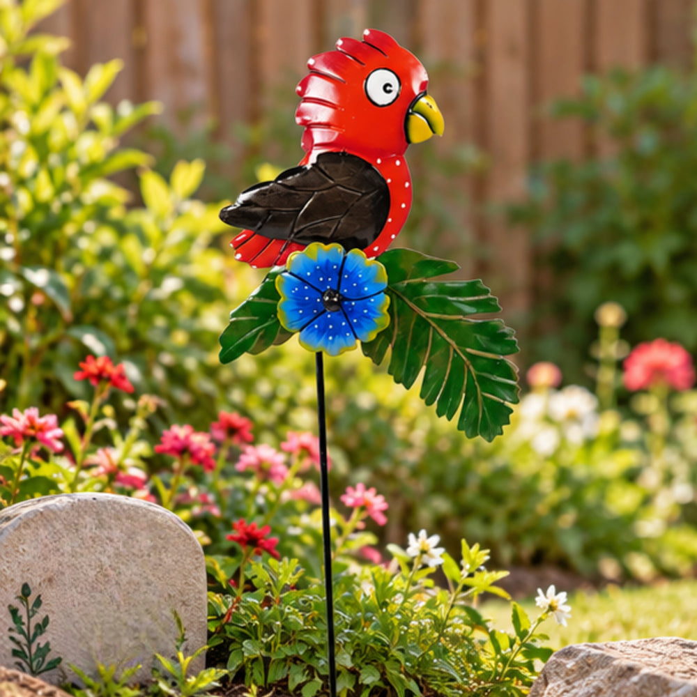Colourful Bird Garden Stickoor Decor Stick)