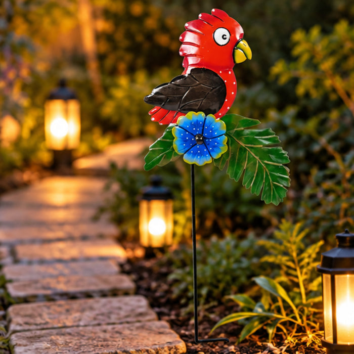 Colourful Bird Garden Stickoor Decor Stick)