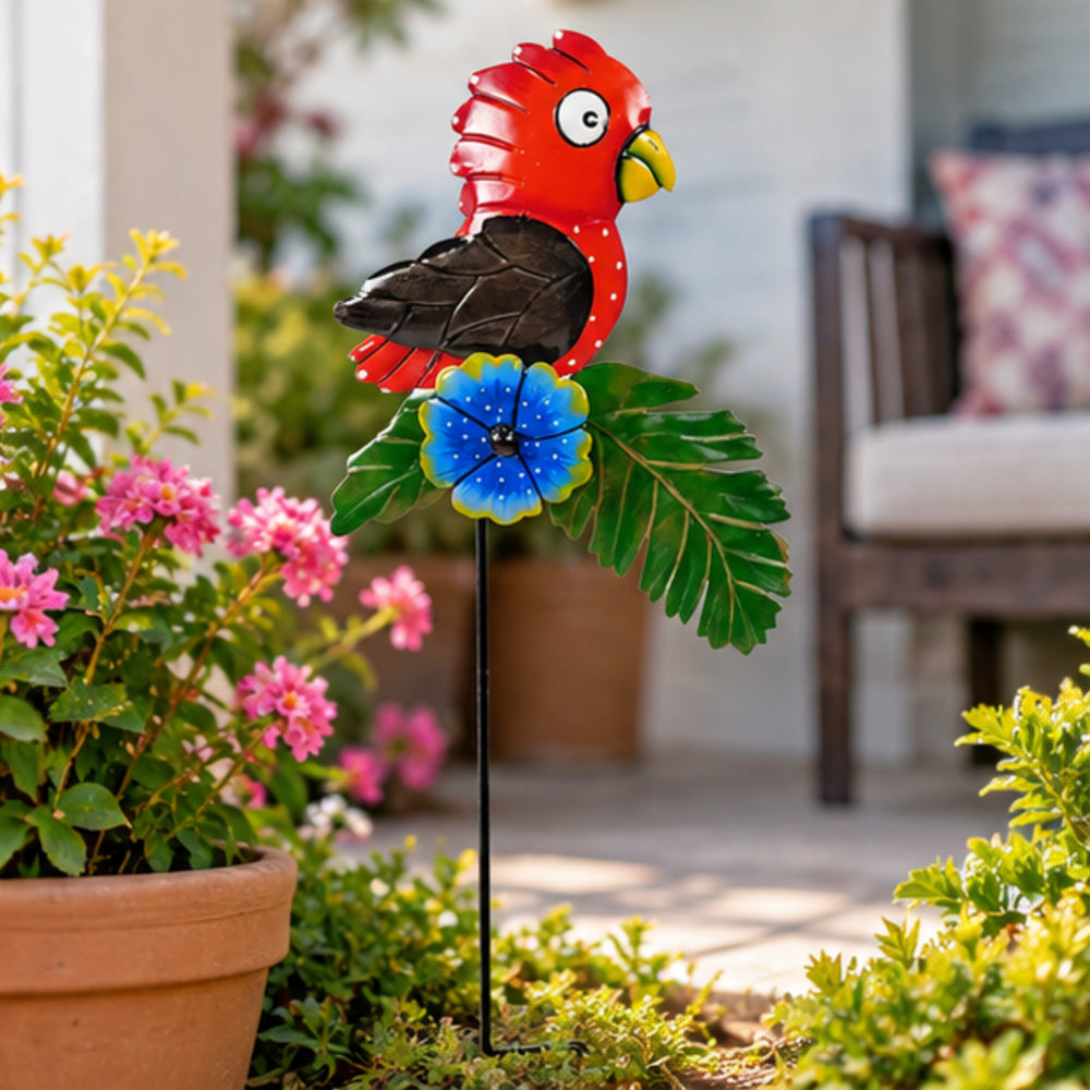 Colourful Bird Garden Stickoor Decor Stick)